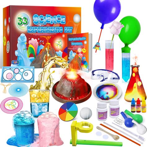 Amazon.com: UNGLINGA 33 Experiments Science Kit for Kids, Science Project STEM Toys Gifts for ...