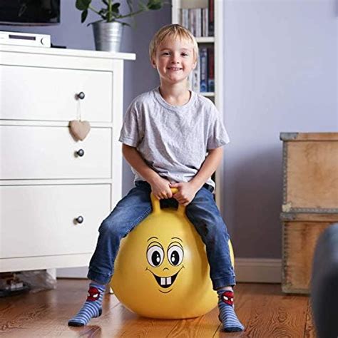 Lucario Hop Ball for Kids Ages 3-6 Year, Sit and Bounce Rubber Hop Ball ...