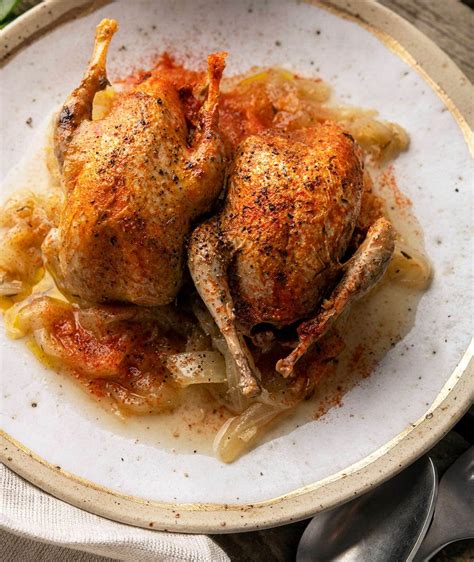 Spanish Quail with Paprika and Onions Recipe | Hank Shaw