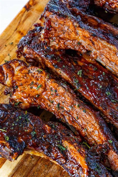 Oven Baked Beef Ribs - Sweet CS Designs. | Baked beef ribs, Beef ribs ...