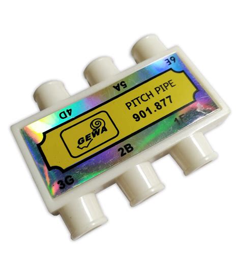 Gewa 901877 6 pitches | Pitch pipe | Salão Musical - Musical Hall