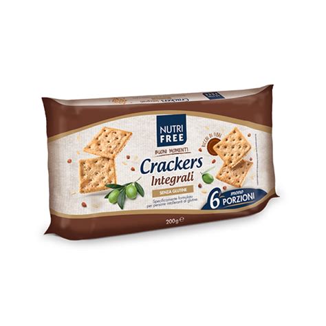 Nutrifree Wholemeal Crackers Gluten Free 6 Pieces