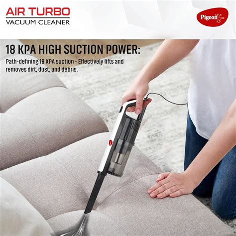 Pigeon by Stovekraft Airturbo Handheld Dry Vacuum Cleaner for Home ...