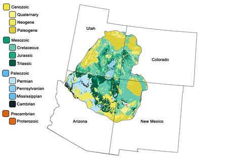 Colorado Plateaus Rugged Beauty: A Map Unveiled