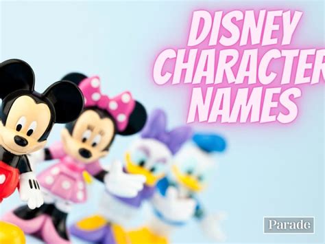 250 Disney Character Names (List From A-Z) Parade: Entertainment ...
