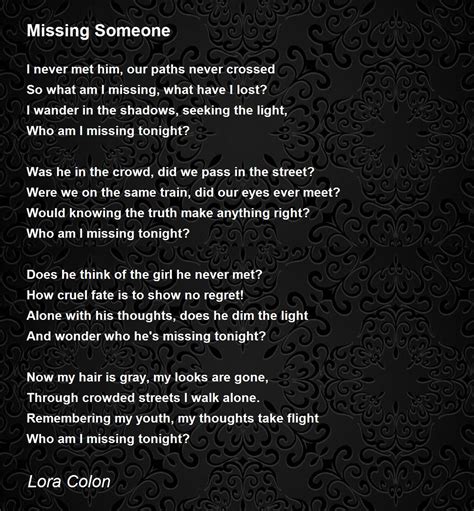 Missing Loved Ones Poems I Miss You Brother, Memorial Poem, Lost Loved