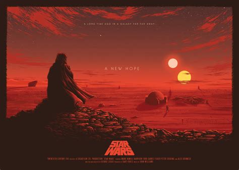 Star Wars - A New Hope | Poster By Sam Mayle Arts