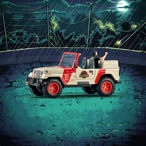 Slideshow: Hot Wheels Jurassic Park: Jeep Wrangler & Dr. Ian Malcolm Figure