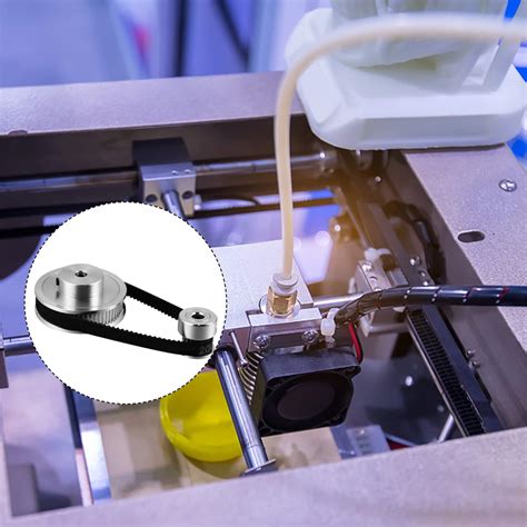 ULTECHNOVO 3D Printer Timing Belt Pulley Synchronous Wheel Set Stepper ...