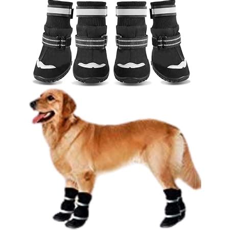 KUTKUT Waterproof Dog Boots for Small, Medium and Large Dogs | Anti ...