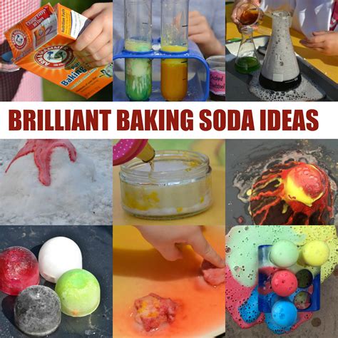 Vinegar And Baking Soda Chemical Reaction Preschool Science: Baking