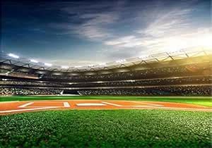 AOFOTO 7x5ft Baseball Ballpark Backdrop Baseball Field Photography ...