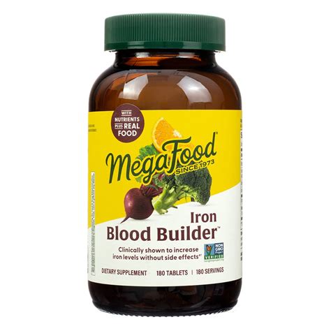MegaFood Blood Builder | Iron Supplement - The Healthy Place