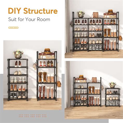 Tribesigns Shoe Rack Storage Organizer 6 Tiers Shoe India | Ubuy