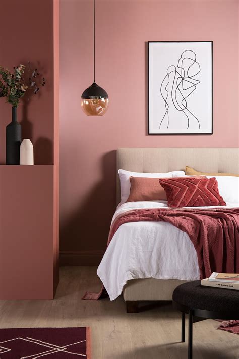 red brown bedroom ideas