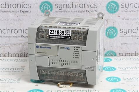 ALLEN BRADLEY MicroLogix 1200 1762-L24BWA PLC… Repair India | Synchronics
