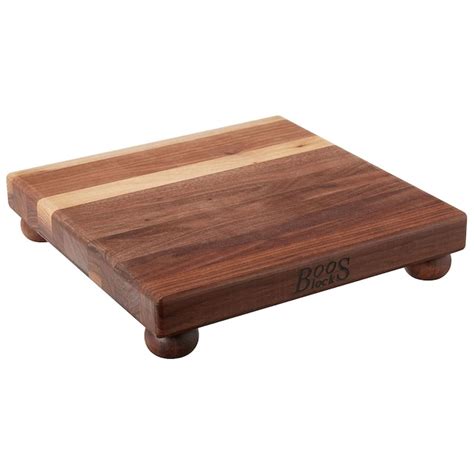 John Boos 12-in L x 12-in W Wood Cutting Board 323929 at Lowes.com