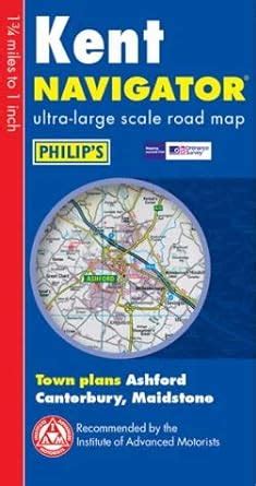 Buy Navigator Road Map Kent Book Online at Low Prices in India ...