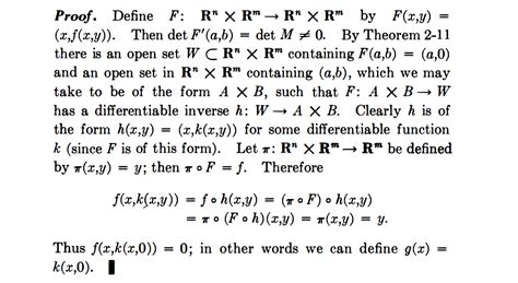 Image result for Inverse Function Theorem Proof