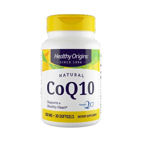 Buy Healthy Origins, COQ10 (KANEKA Q10™), 100MG Softgels – Maple Herbs