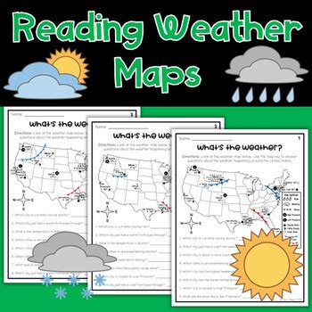 Image result for Reading a Weather Map