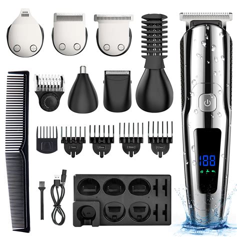 Cshidworld Mens Hair Clipper, 16 in 1 Hair Grooming Kit IPX7 India | Ubuy