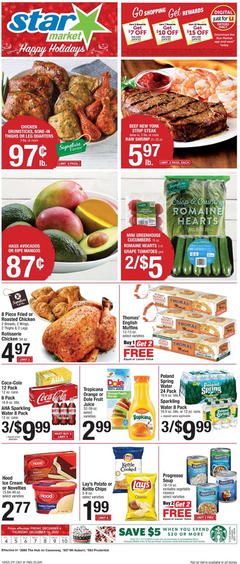 Star Market Ad Circular - 12/04 - 12/10/2020 | Rabato