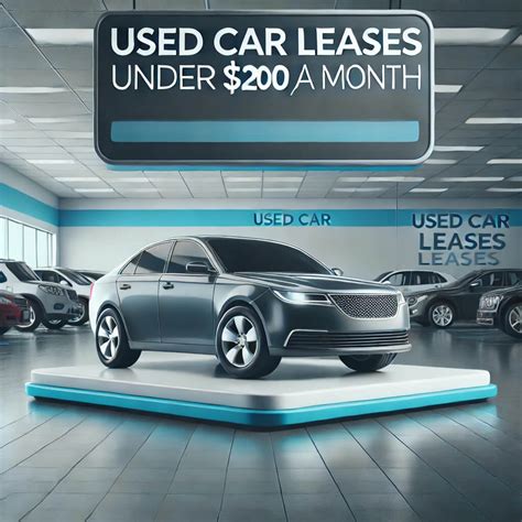 Best Used Car Leases Under $200 a Month, No Money Down in 2026 ...