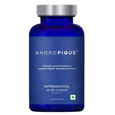 ANDROPIQUE – Testosterone Supplement for Men, 2 Month Supply (60 ...