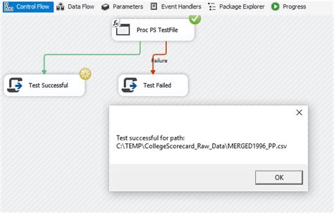 Execute Process Task in SSIS 的图像结果