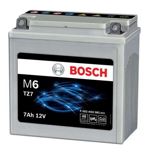 Bosch Bike Battery with AGM Technology |F002H500818F8 |7 Ah,TZ7| Spill ...