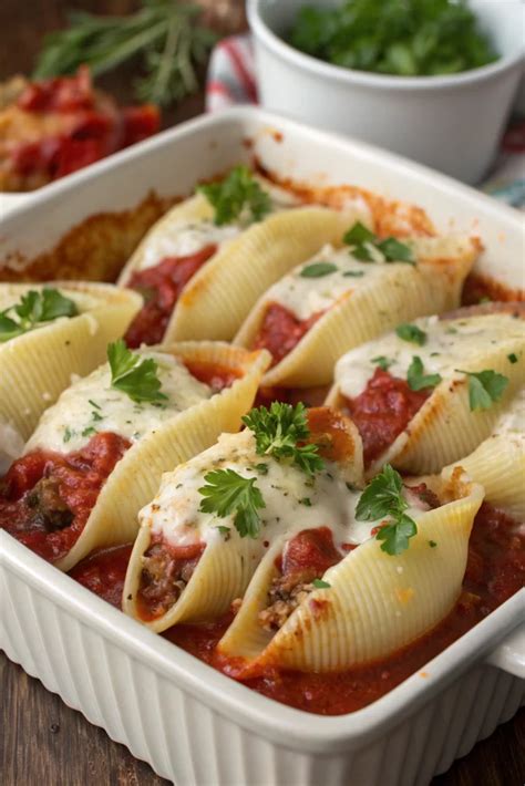 Image result for Classic Stuffed Shells