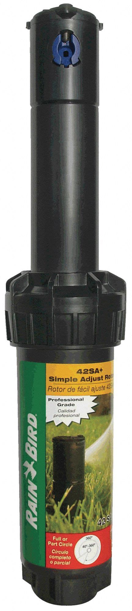 RAIN BIRD, Part Circle, 26 to 38 ft, Pop-Up Rotor Sprinkler Head ...