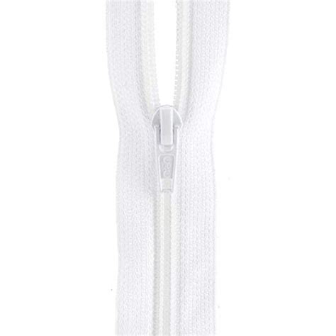 Coats Thread & Zippers F7207-WHT All-Purpose Plastic Zipper, 7", White ...
