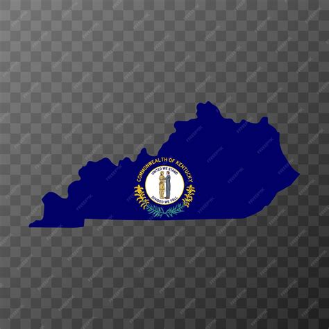 Premium Vector | Kentucky state flag vector illustration