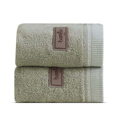 Spread Spain 100% Bamboo Face Towel, Ultra Soft, Absorbent, Quick Dry ...