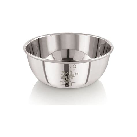 Neelam Stainless Steel 6.5 Inch (22g) Lazer Etching Prem Vati, 300 ml ...