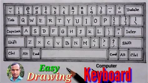 Image result for Keyboard Drawing Tutorial