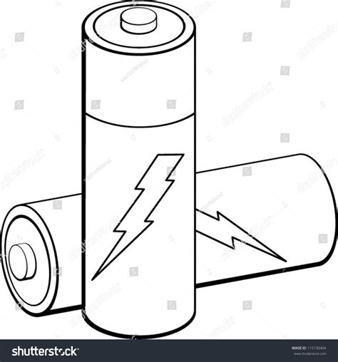 Clip Art Small Batteries