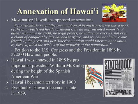 U.S. Imperialism CASE STUDY: Hawai'i. - ppt download