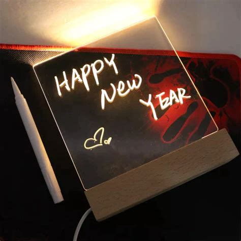 3D ACRYLIC WRITING BOARD WITH PEN – flyingcarts