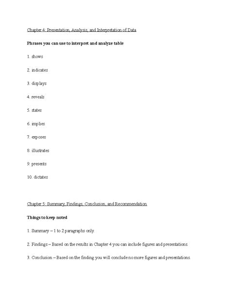 Image result for Chapter 4 Research Sample