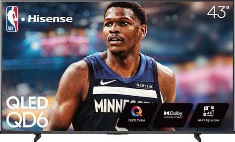 Hisense Fire TV 43" Class 43QDQF Series 4K QLED Smart TV | Amazon