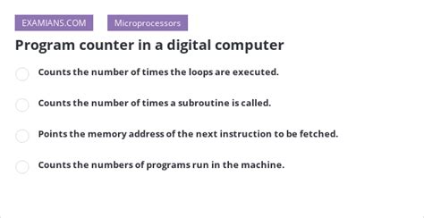 Image result for Computer Components Program Counter