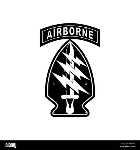 Emblem of US Army Special Forces groups Green Berets. De Oppresso Liber ...