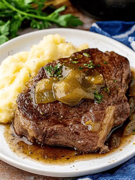 Irresistible Slow Cooker Mississippi Ribeye Steaks: Tender Delight