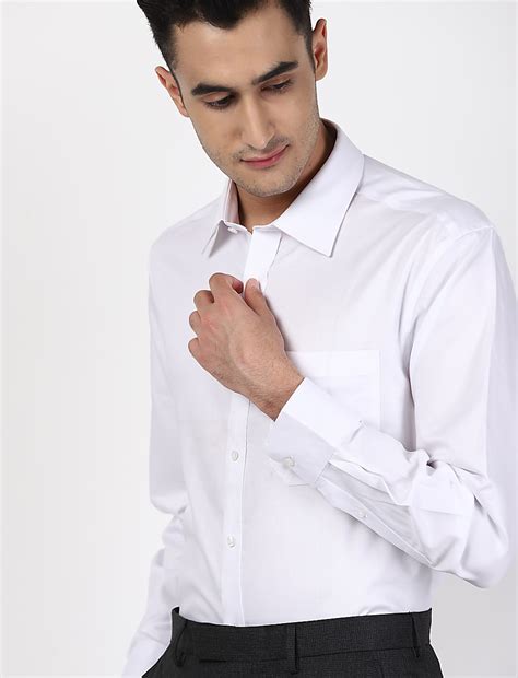 Buy Dobby Formal Shirt at Marks & Spencer