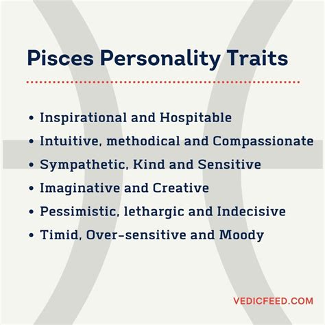 Pisces Personality Traits