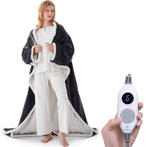 Electric Snuggie With Sleeves Amazon.com: Snuggie Heated Wrap