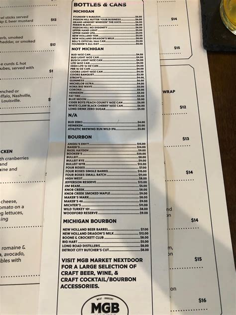 Online Menu of Goog's Pub & Grub Restaurant, Holland, Michigan, 49423 ...